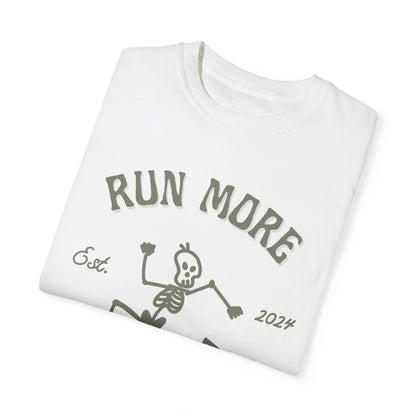 Running Man-Run More Worry Less Tee