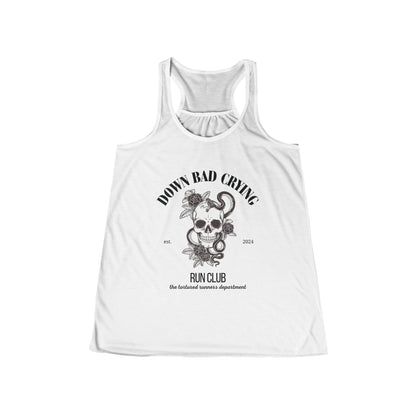 Down Bad Run Club Flowy Tank