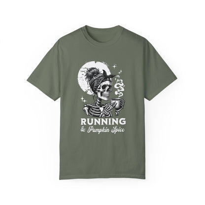 Running and Pumpkin Spice Premium Tee