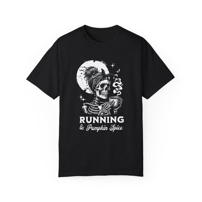 Running and Pumpkin Spice Premium Tee