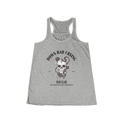 Down Bad Run Club Flowy Tank
