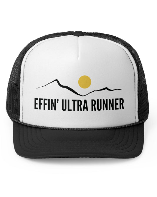 Old School Effin' Ultra Runner Trucker
