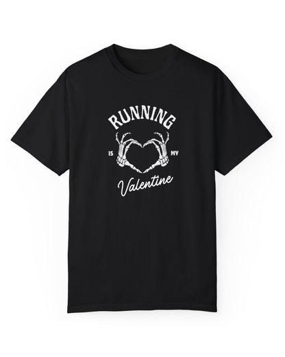 Running Is My Valentine Premium Tee