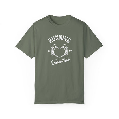 Running Is My Valentine Premium Tee