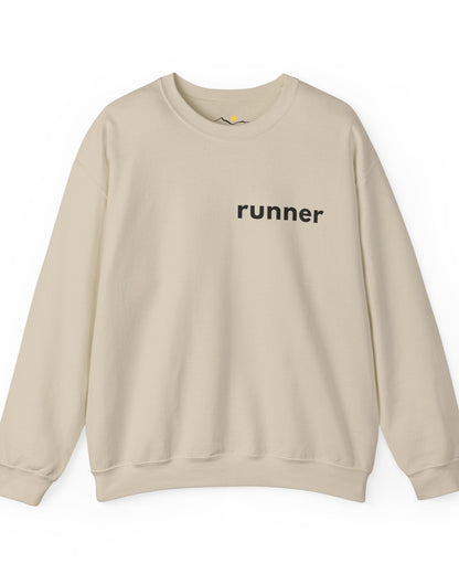 Runner. The End. Sweatshirt