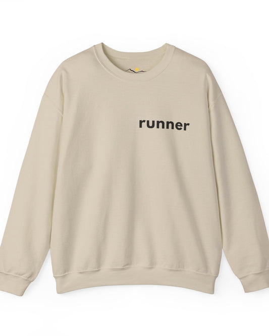 Runner. The End. Sweatshirt