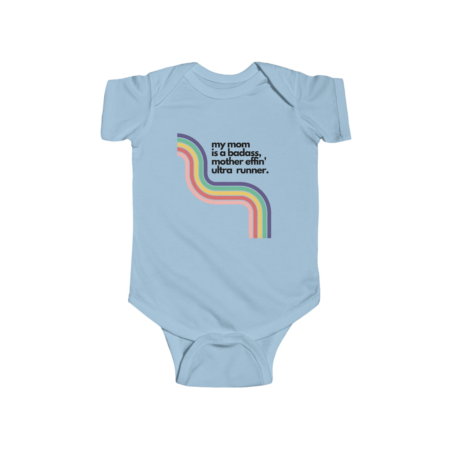 Mom is a Bad Ass Ultra Runner Onesie