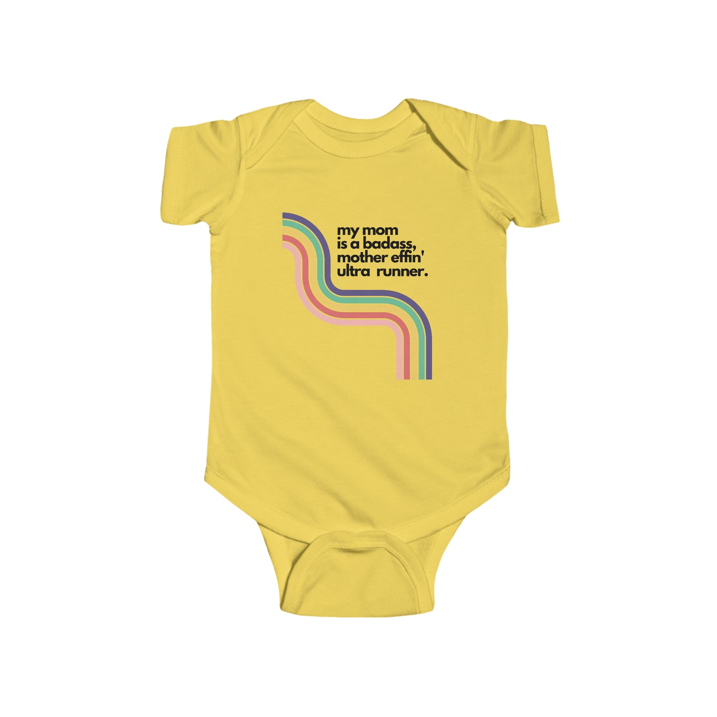 Mom is a Bad Ass Ultra Runner Onesie