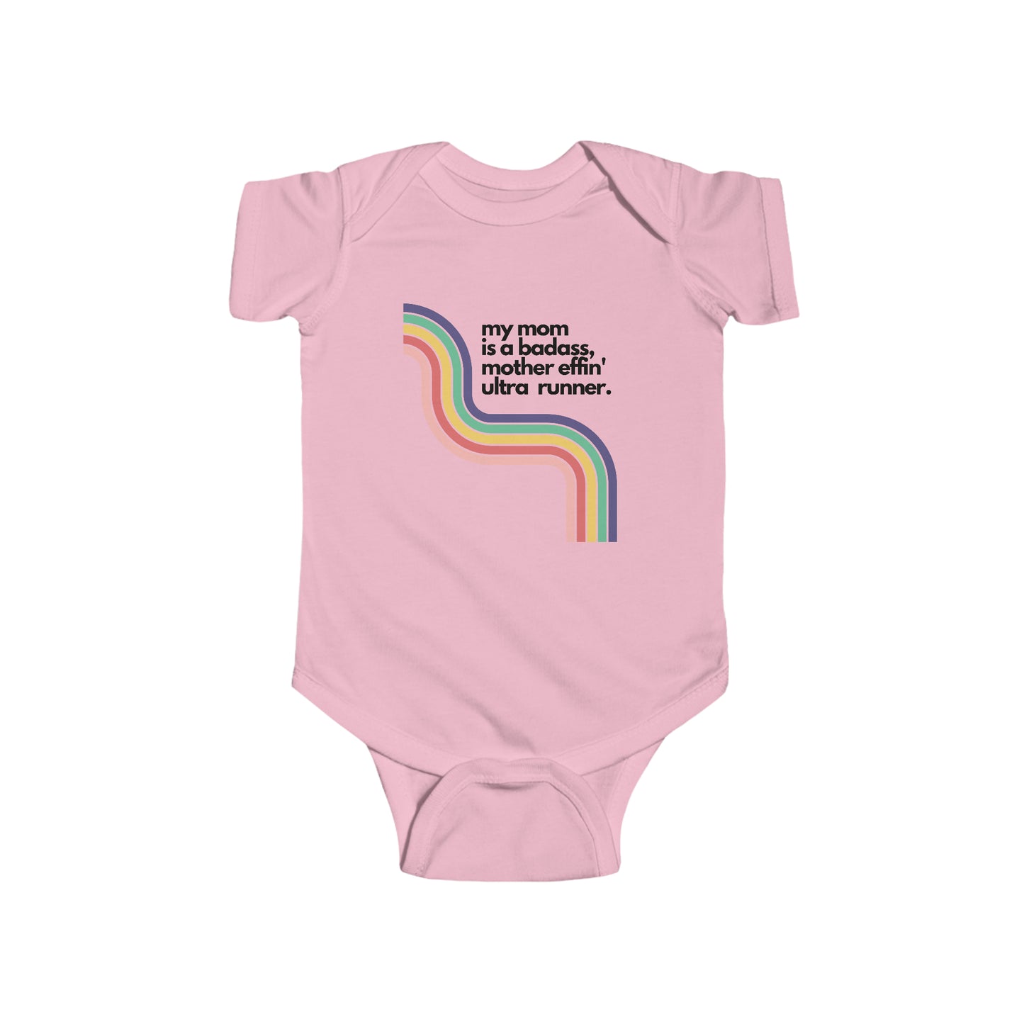 Mom is a Bad Ass Ultra Runner Onesie