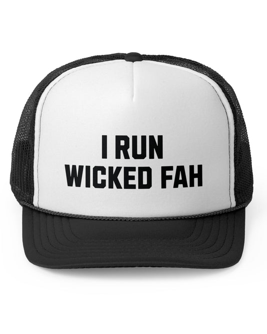 Running Wicked Old School-Wicked Fah Trucker Hat