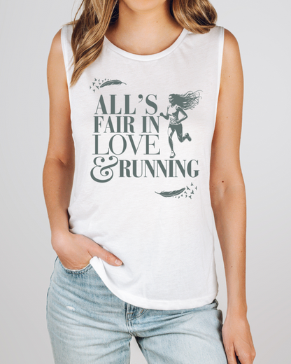 Love & Running Muscle Tank