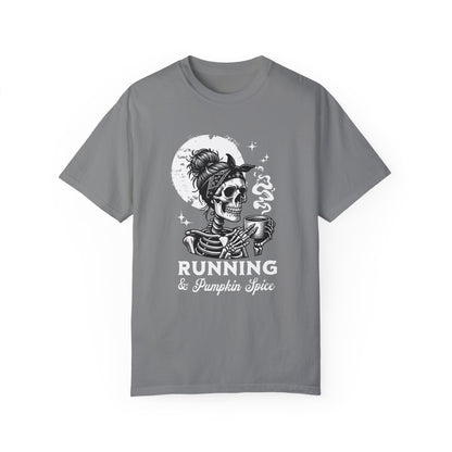 Running and Pumpkin Spice Premium Tee
