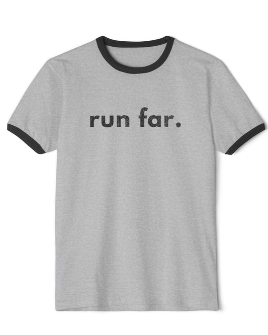 Run Far. Vintage Premium Cotton Tee
