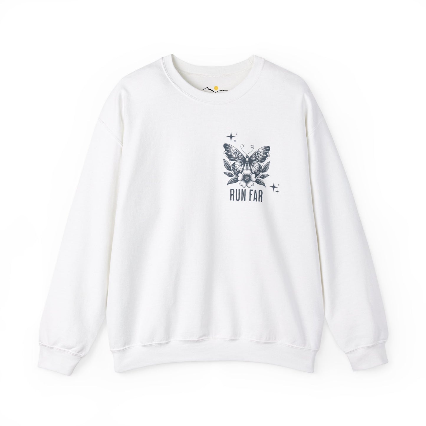 Simple Run Far Butterfly Sweatshirt