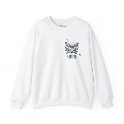 Simple Run Far Butterfly Sweatshirt