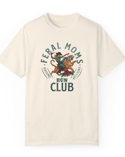 Feral Moms Run Club Tee