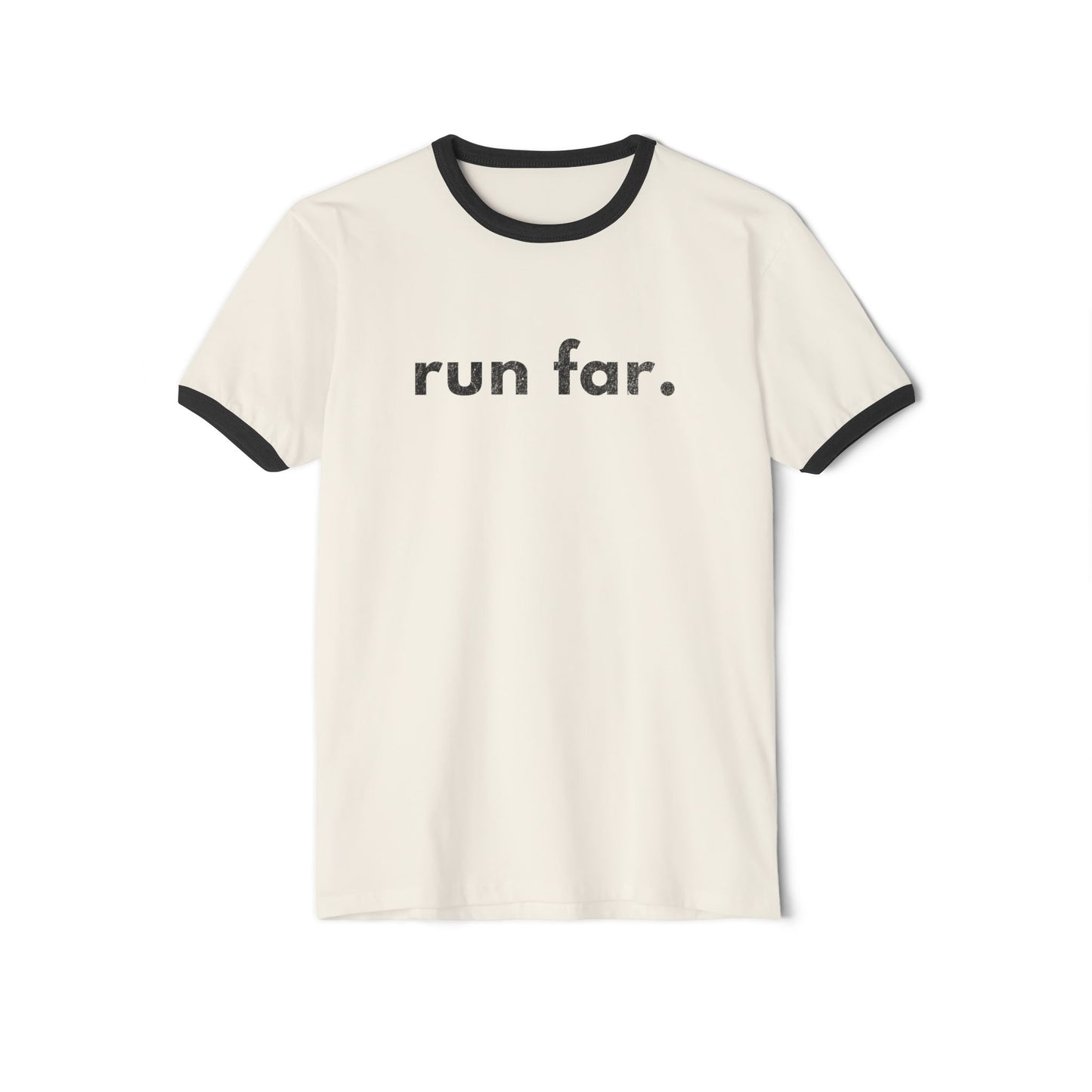 Run Far. Vintage Premium Cotton Tee