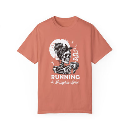 Running and Pumpkin Spice Premium Tee