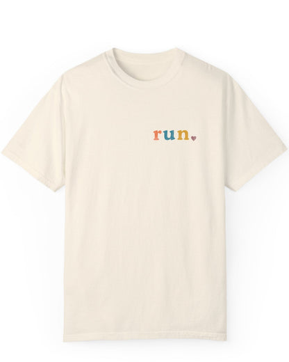 run. premium cotton tee