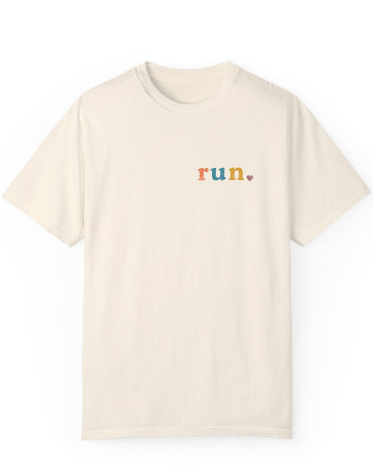 run. premium cotton tee