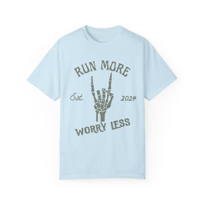 Run More Worry Less Premium Tee