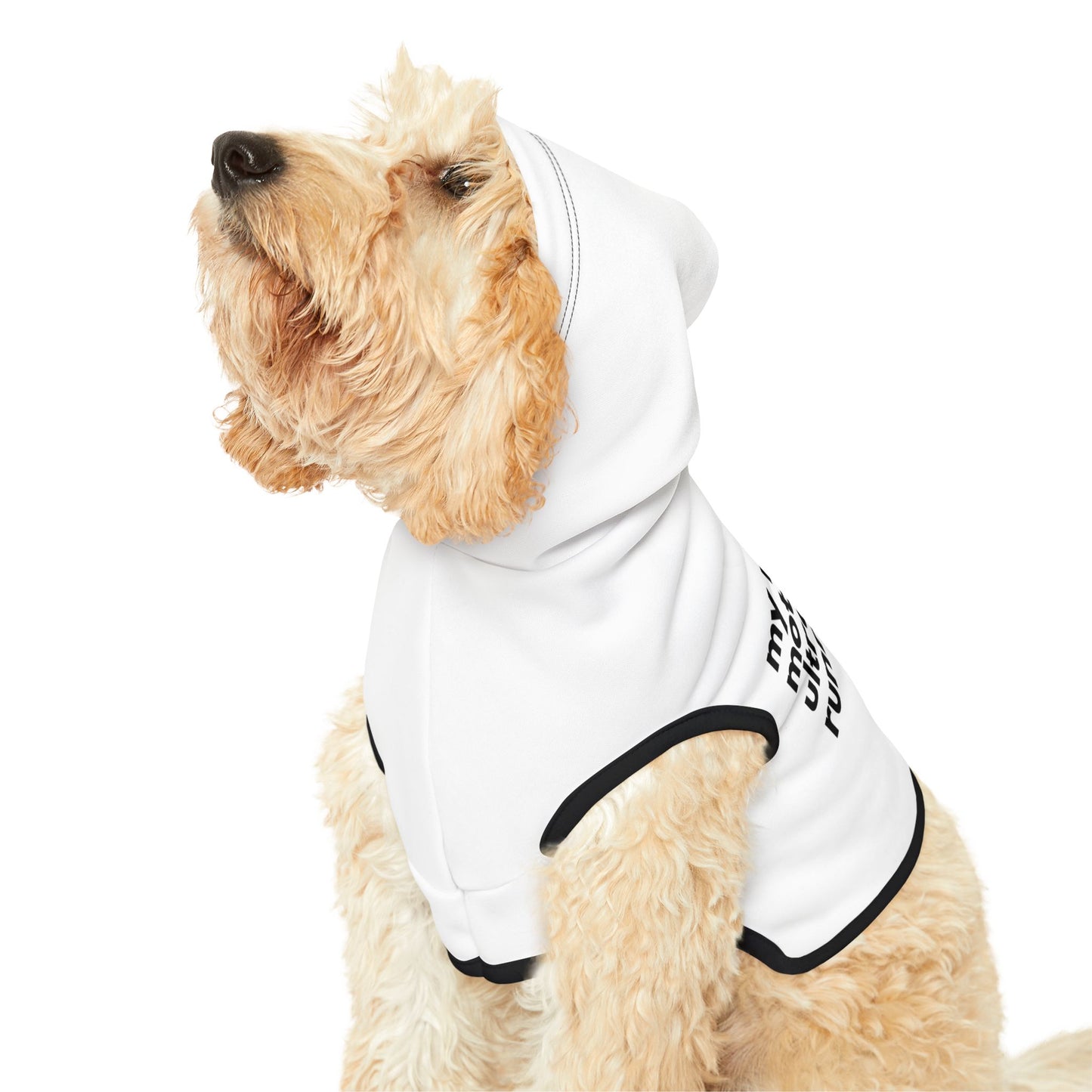 Dog Mom Dog Hoodie!