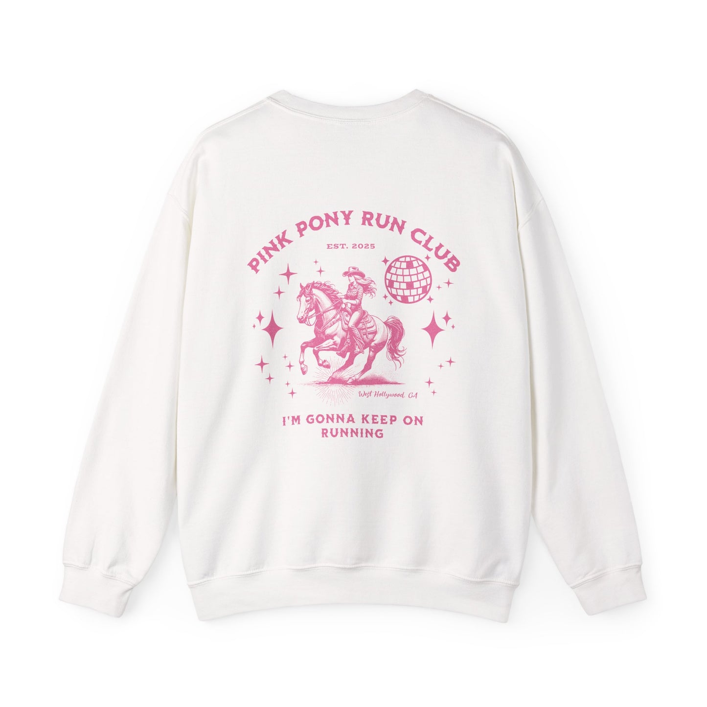 Back Graphic Pink Pony Club Classic Sweatshirt
