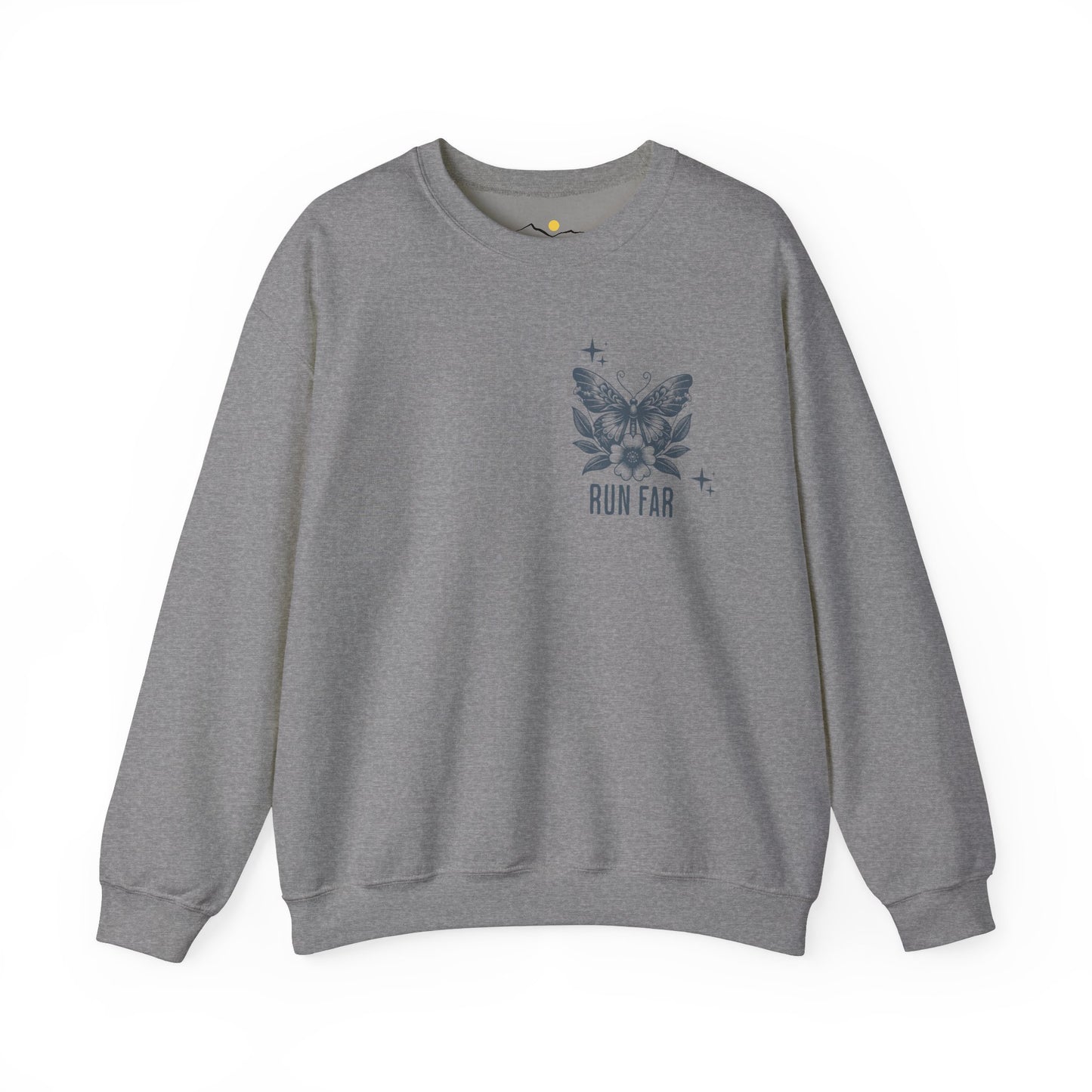 Simple Run Far Butterfly Sweatshirt