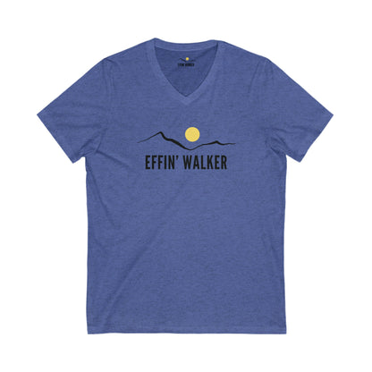 Effin' Walker V-Neck Unisex Tee