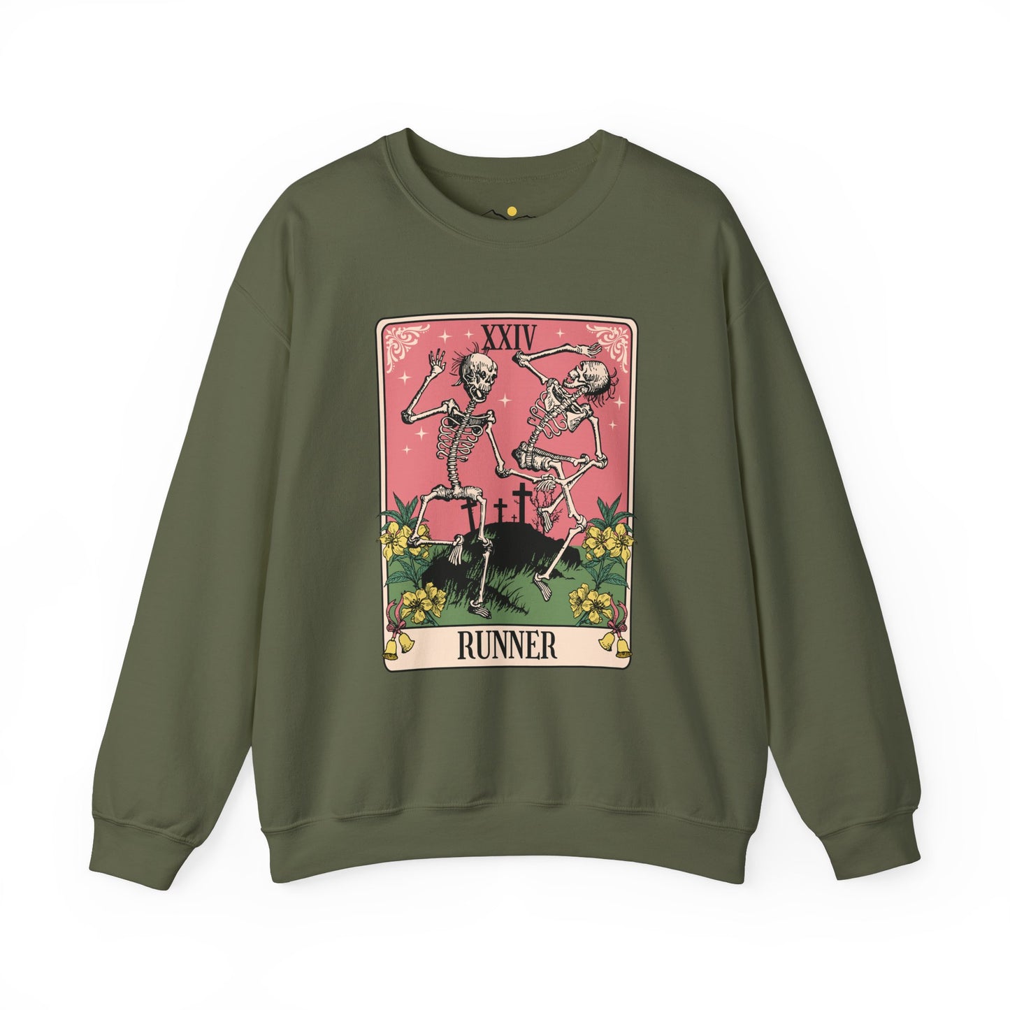 Grave Dancers Runner Tarot Card Sweatshirt