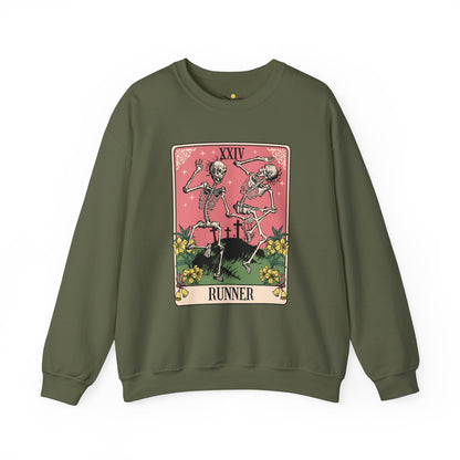 Grave Dancers Runner Tarot Card Sweatshirt