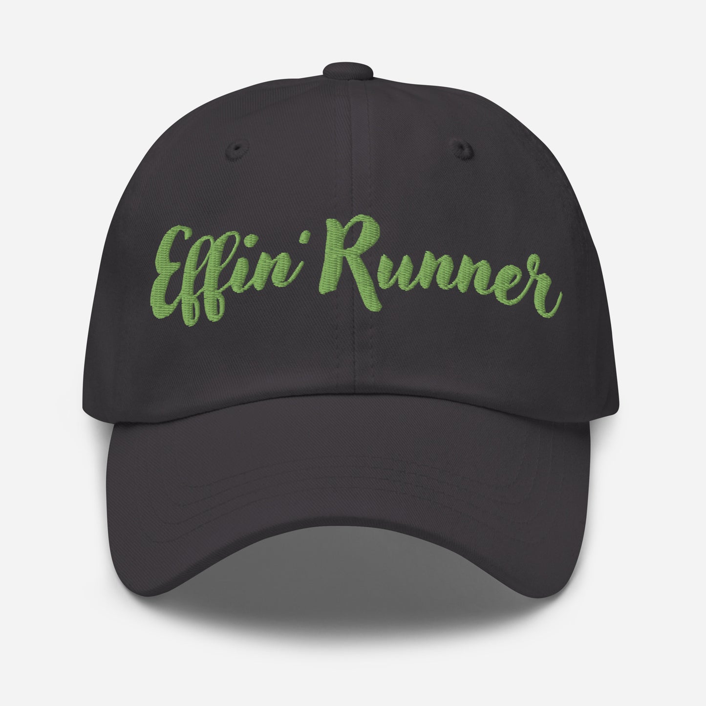 Softer Effin' Runner -Low Profile 100% Cotton Unstructured Hat