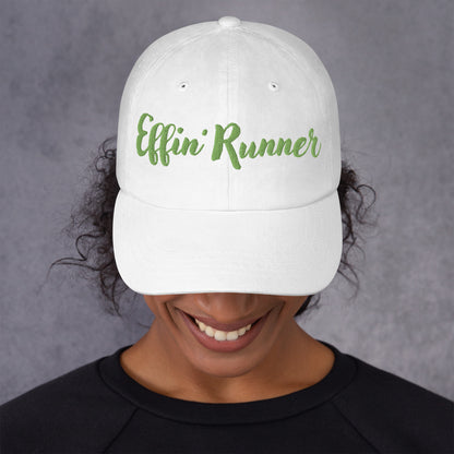 Softer Effin' Runner -Low Profile 100% Cotton Unstructured Hat