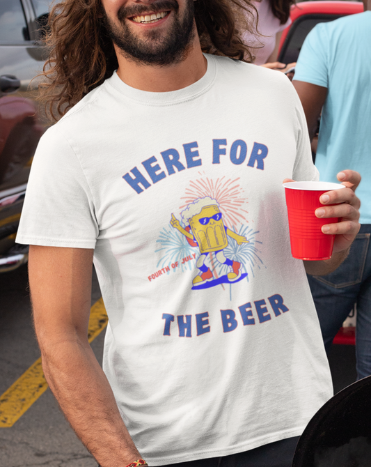 Here For The Beer Tee