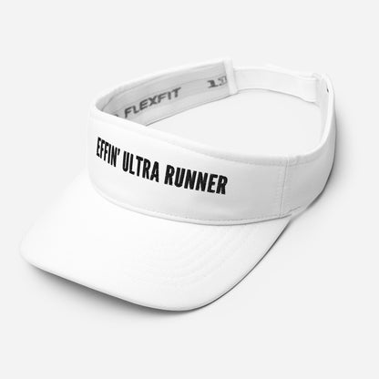 Effin' Ultra Runner Visor -White