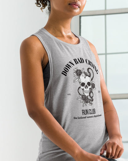 Skull & Snake Down Bad Crying Run Club Muscle
