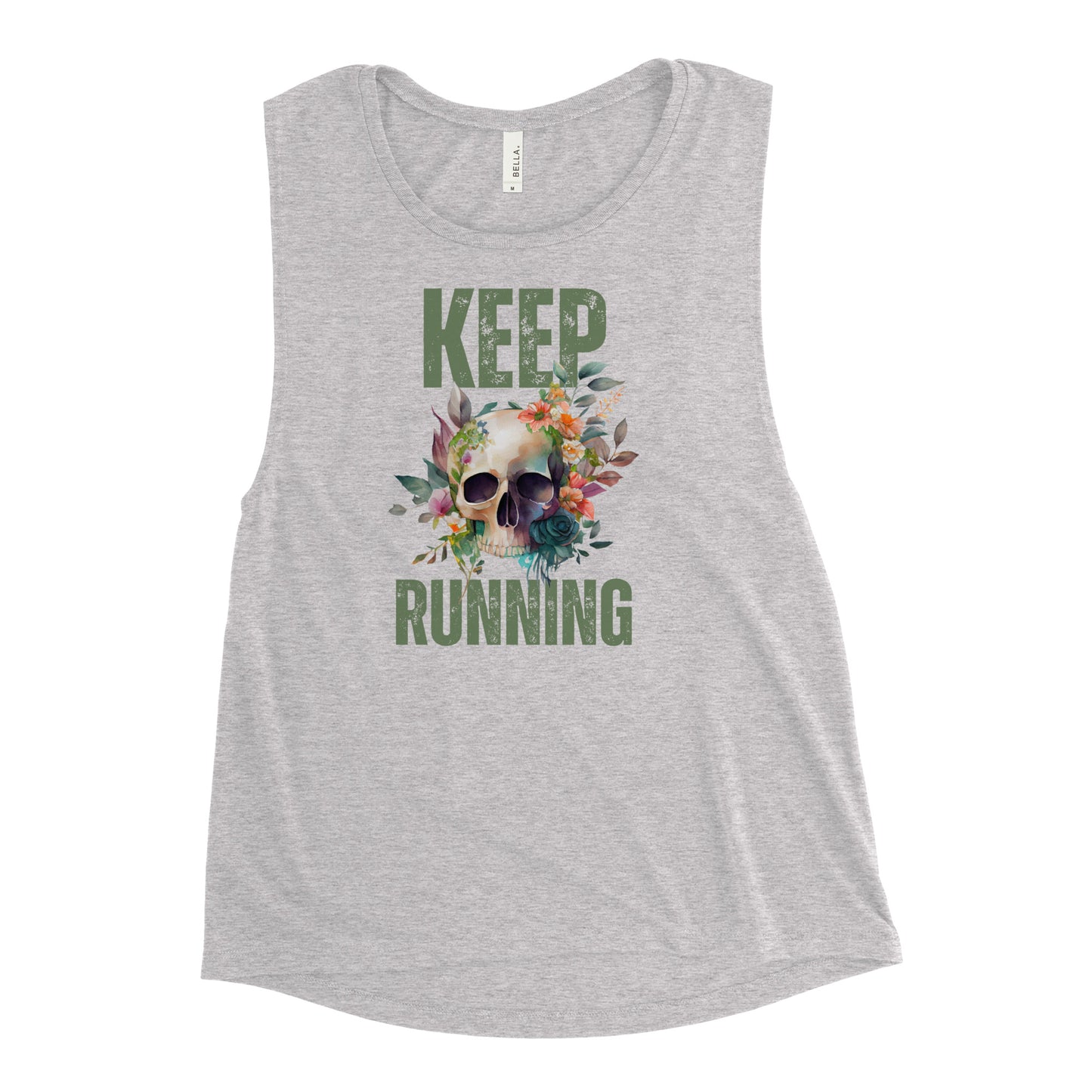 Keep Running Muscle Tank
