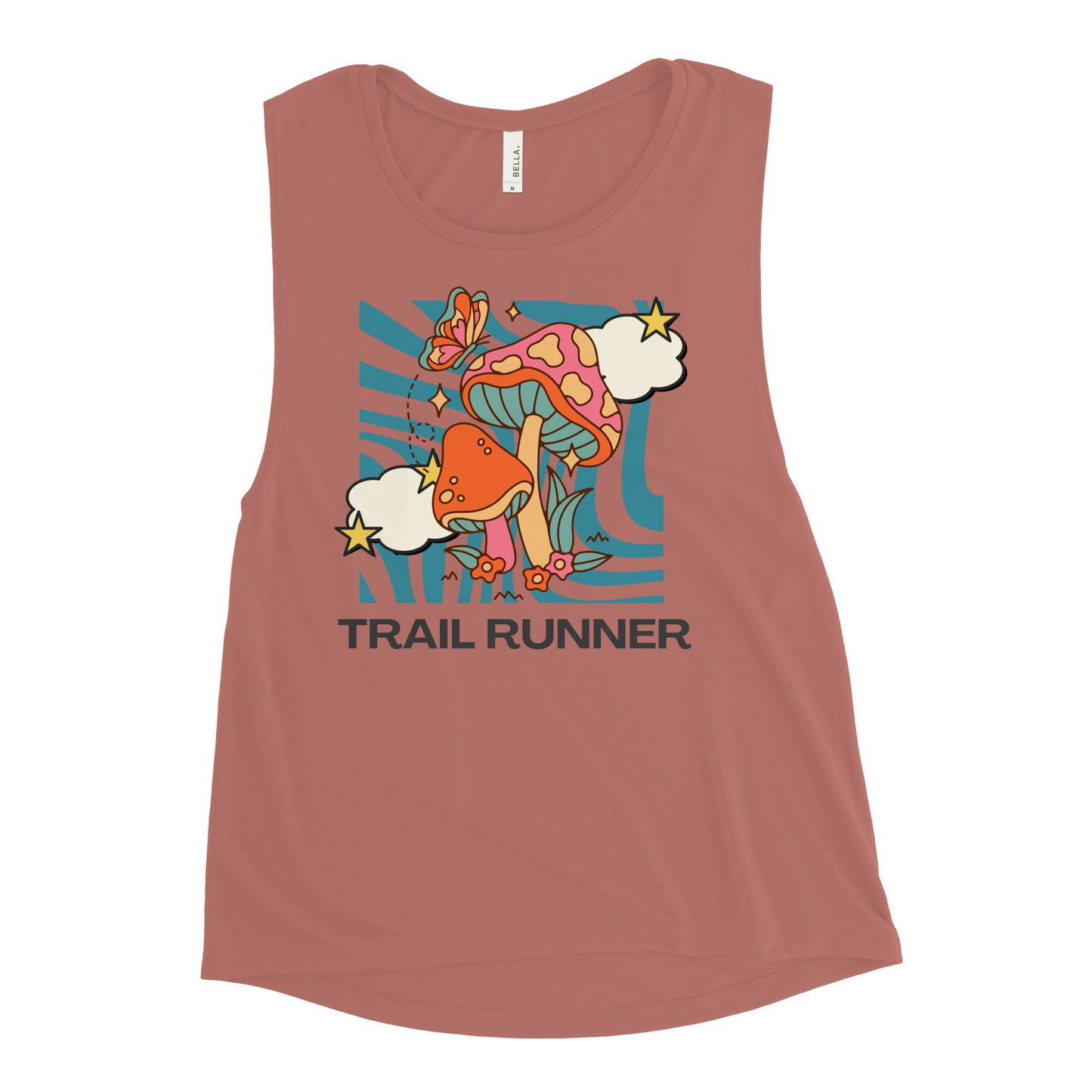 Trail Runner Hippie Muscle Tank
