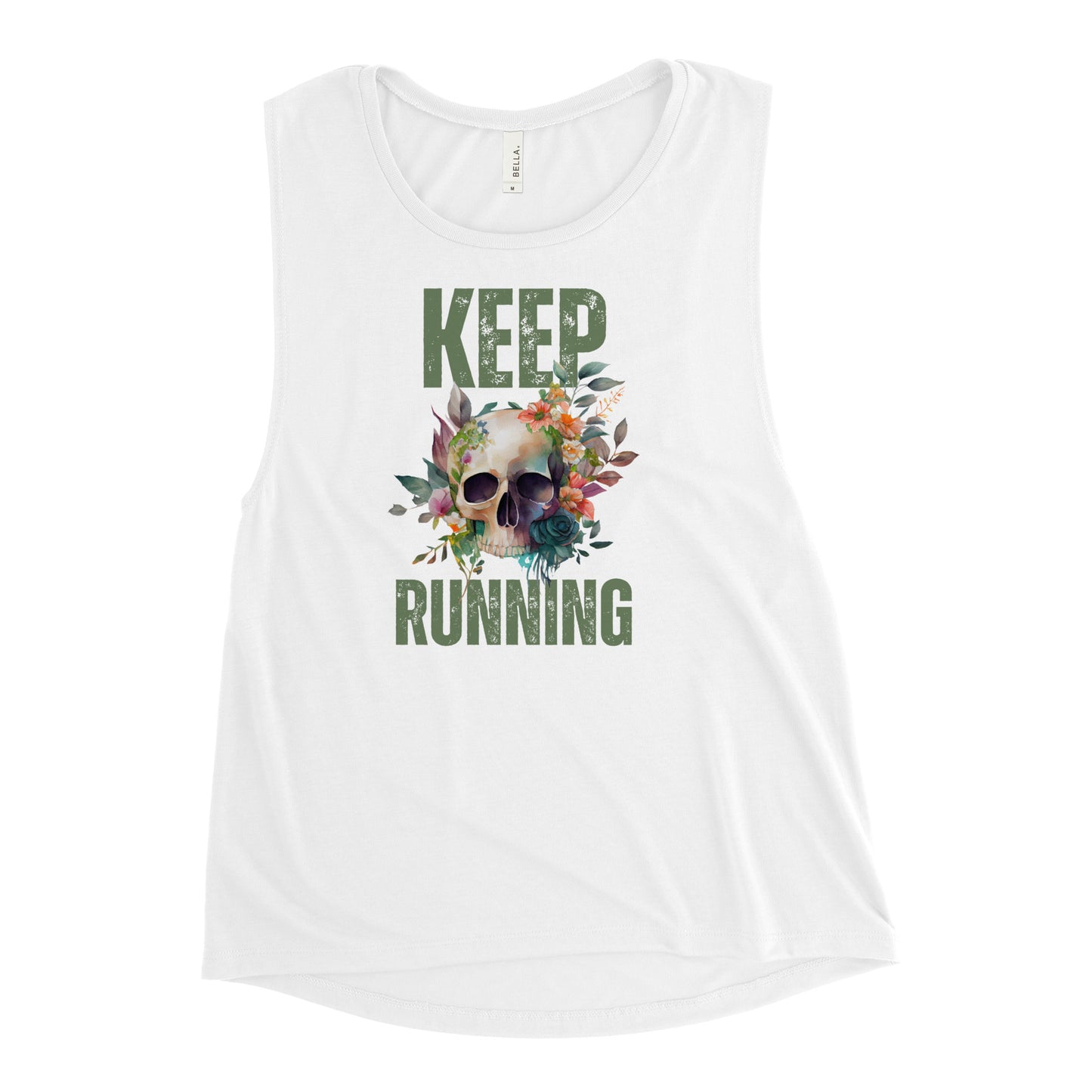 Keep Running Muscle Tank